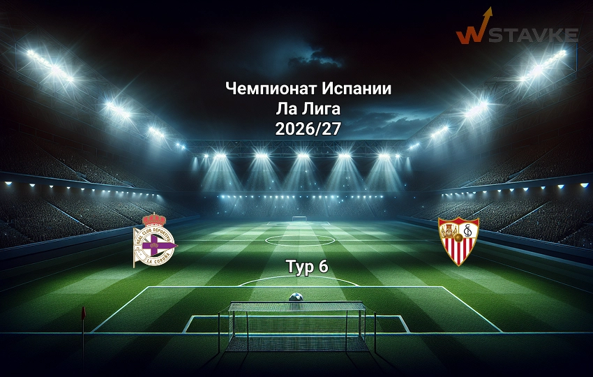 Депортиво - Севилья: прогноз на 16.09.2026