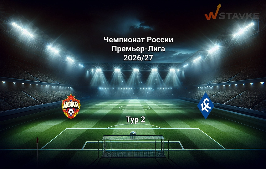 ЦСКА - Крылья Советов: прогноз на матч 1.08.2026