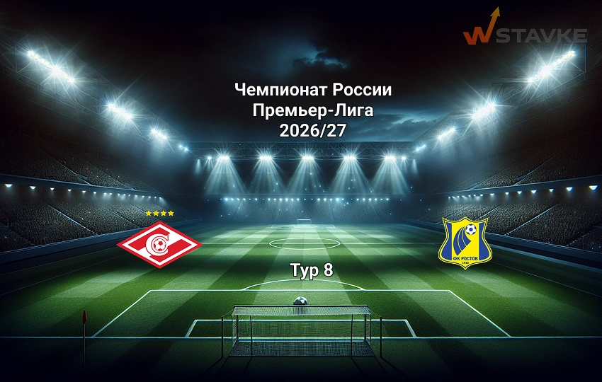 Прогноз на матч Спартак - Ростов 13 сентября 2026