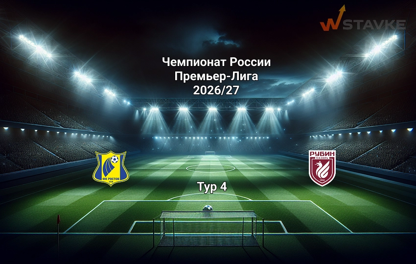 Ростов - Рубин: прогноз на РПЛ 15.08.2026