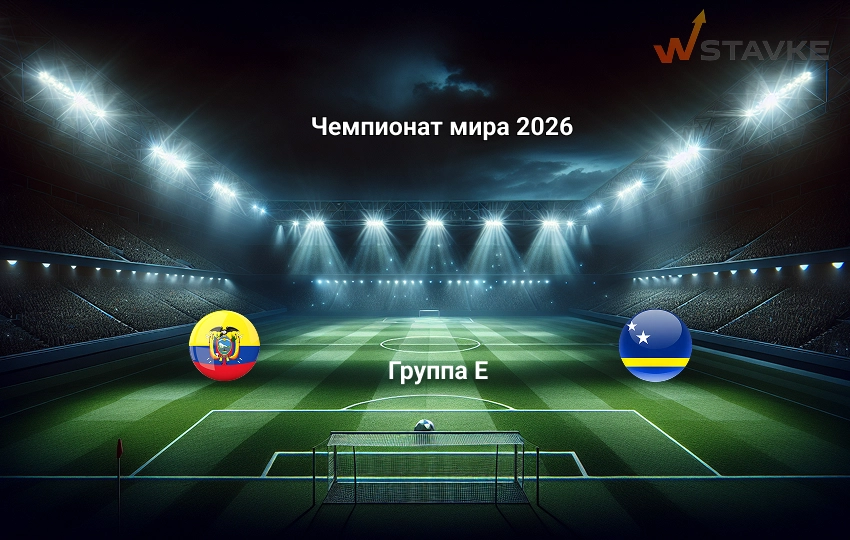 Прогноз Чемпионат мира 2026 Эквадор - Кюрасао 21.06.2026