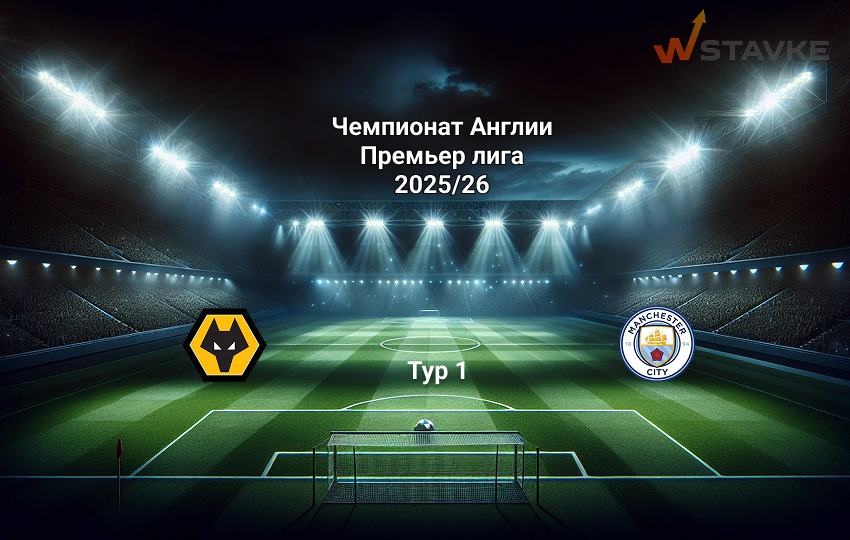 Прогноз АПЛ Вулверхэмптон - Манчестер Сити 16.08.2025