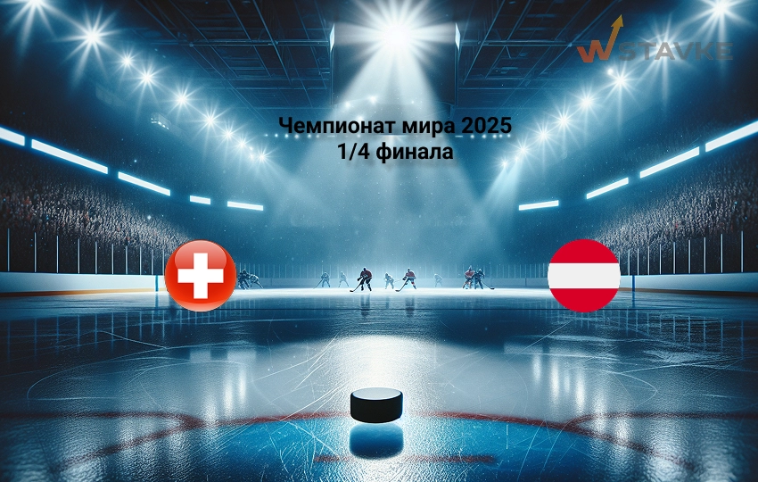 Прогноз Чемпионат мира 2025 Швейцария - Австрия 22.05.2025 Прогноз Чемпионат мира 2025 Швейцария - Австрия 22.05.2025